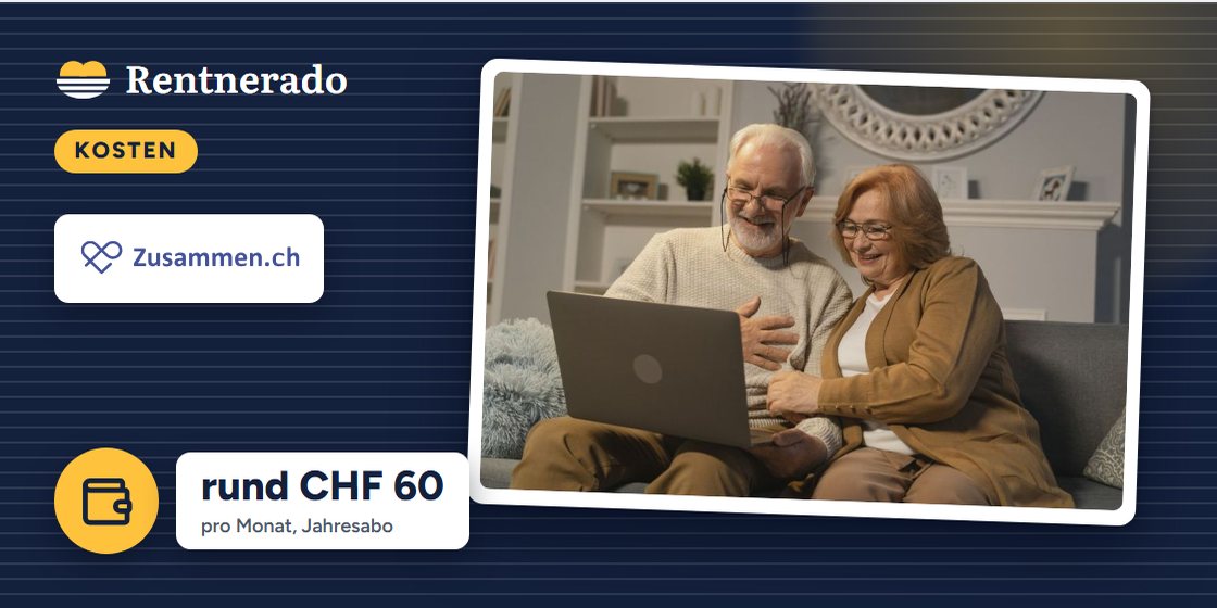 Zusammen.ch Kosten: Gratis-Konto, Premium und wo Sie am besten bezahlen