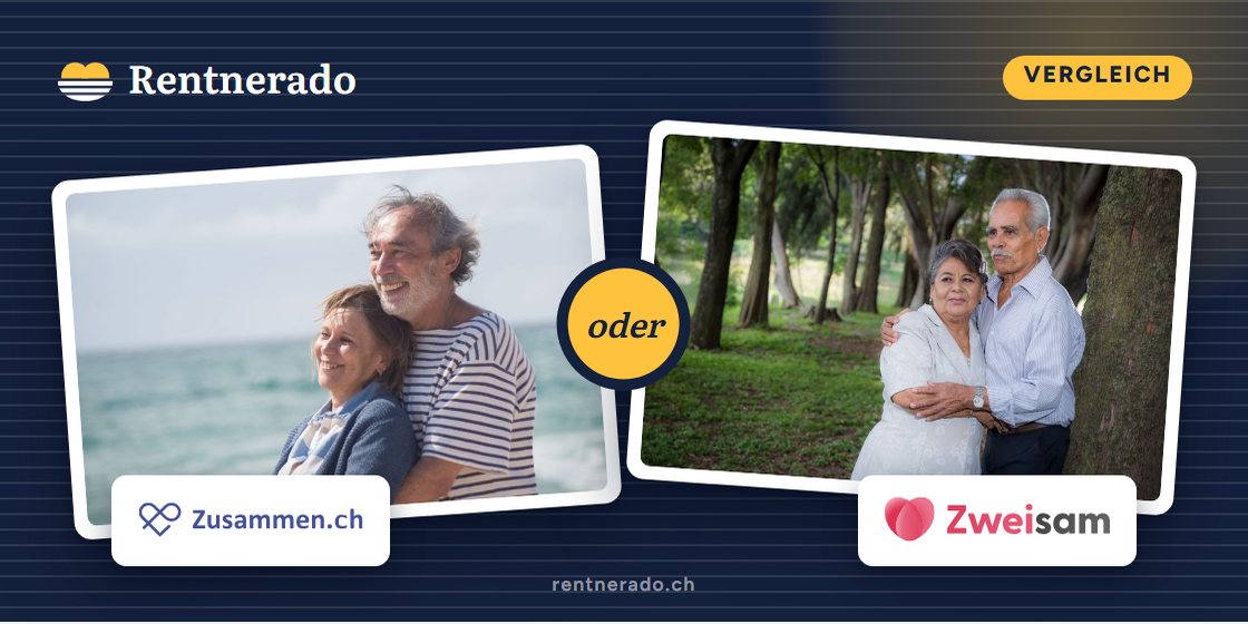 Zusammen.ch oder Zweisam: welche Partnersuche ab 50 passt zu Ihnen?
