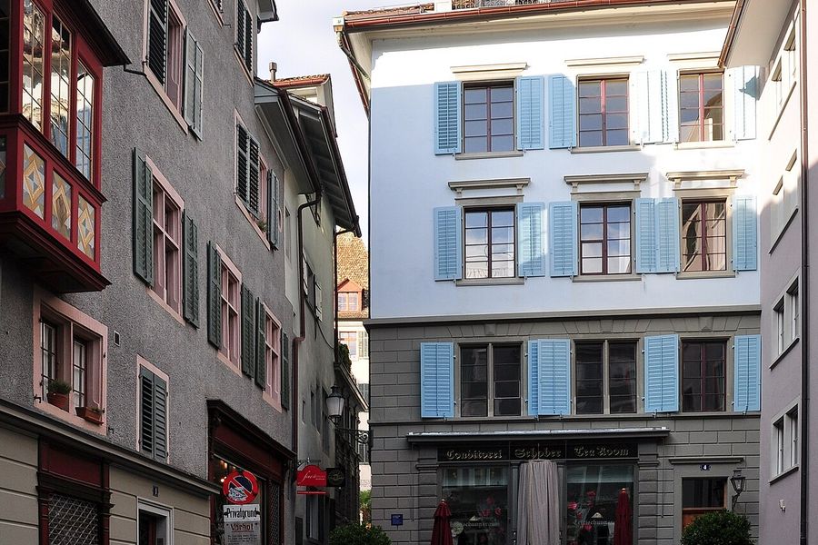 Das alte Café an der Napfgasse in der Zürcher Altstadt
